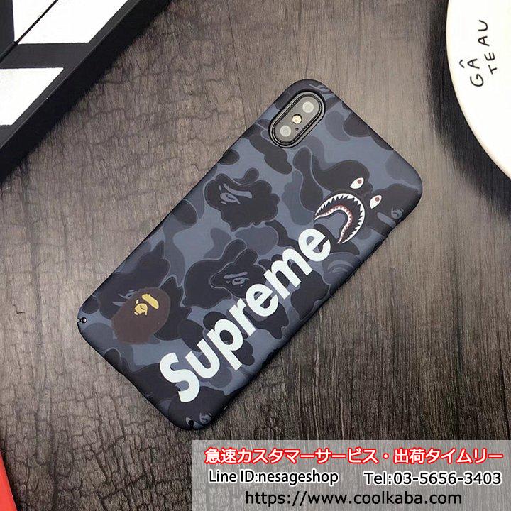 夜光 SUPREME AAPE BY A BATHING APE コラボ iphonexケース iphone8