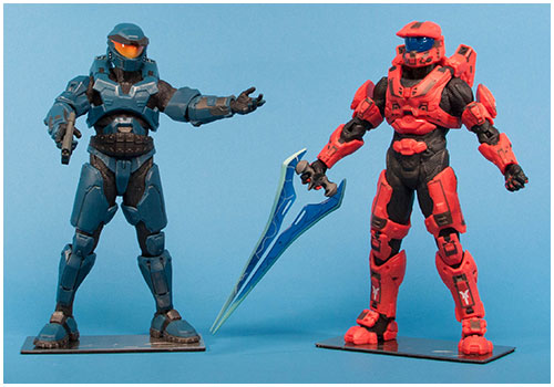COOL TOY REVIEW: Halo Mjolnir Mark V And Mark VI DX Two Pack