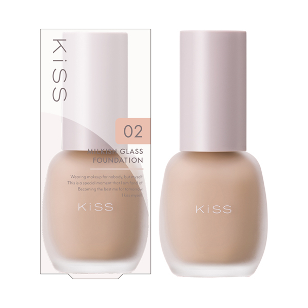 ミルキッシュガラスファンデ / キス(リキッドファンデーション, ベース