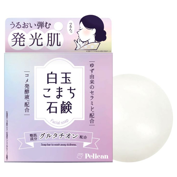 白玉こまち石鹸 / ペリカン石鹸(洗顔石鹸, スキンケア・基礎化粧品)の