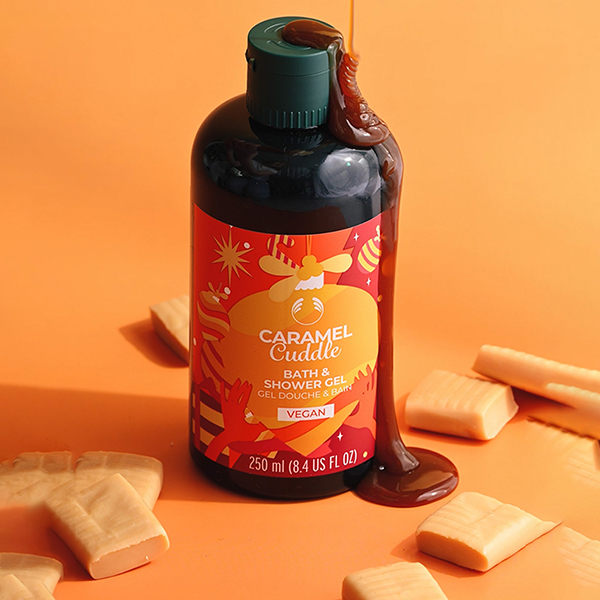 数量限定】バス&シャワージェル キャラメルカドル / THE BODY SHOP