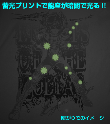 キグナス氷河Tシャツ [聖闘士星矢] | キャラクター公式グッズ