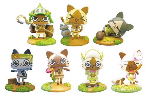 モンスターハンター トレーティングマスコット アイルー村の仲間たち