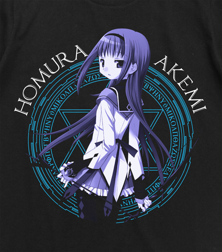 暁美ほむらTシャツ [魔法少女まどか☆マギカ] | 二次元キャラクター