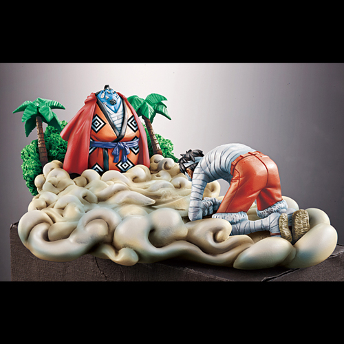 彩色済みジオラマフィギュア ONEPIECE LOGBOX マリンフォード篇 後篇/1