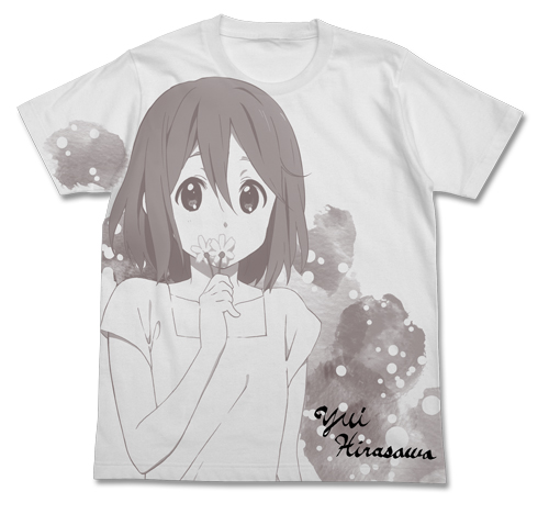 唯オールプリントTシャツ [けいおん！！] | 二次元キャラクター公式
