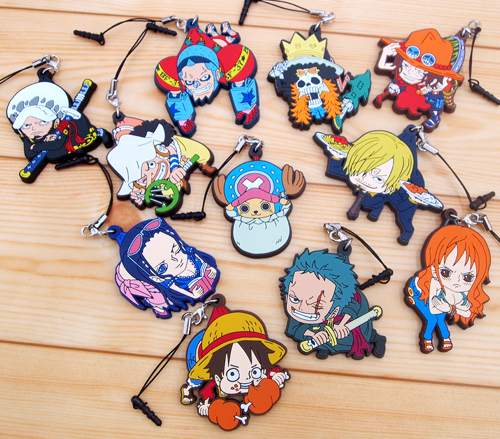 ルフィつままれストラップ [ワンピース] | キャラクター公式グッズ