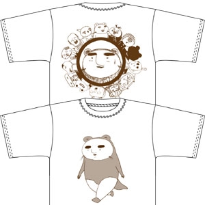 かわうそ Tシャツ [伝染るんです] | キャラクター公式グッズ＆アパレル