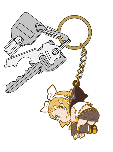 鏡音リンつままれキーホルダー [鏡音リン] | キャラクター公式グッズ