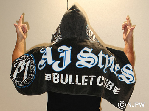 AJスタイルズ パーカータオル [新日本プロレスリング] | 公式