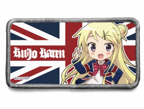 九条カレン脱着式フルカラーワッペン [ハロー！！きんいろモザイク