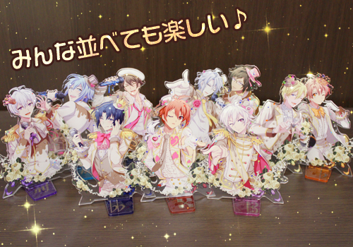 ☆限定☆九条天アクセサリースタンド＆缶バッジセット [アイドリッシュ