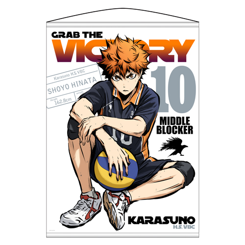 日向翔陽タペストリー 勝利への闘志Ver. [ハイキュー!! 烏野高校 VS