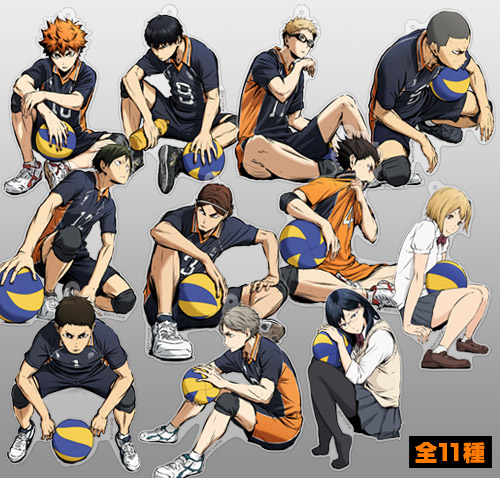 谷地仁花アクリルキーホルダー [ハイキュー!! 烏野高校 VS 白鳥沢学園