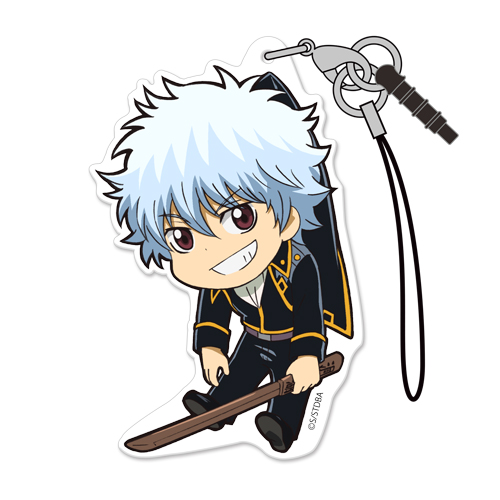 銀さん 真選組隊服Ver. アクリルつままれストラップ [銀魂