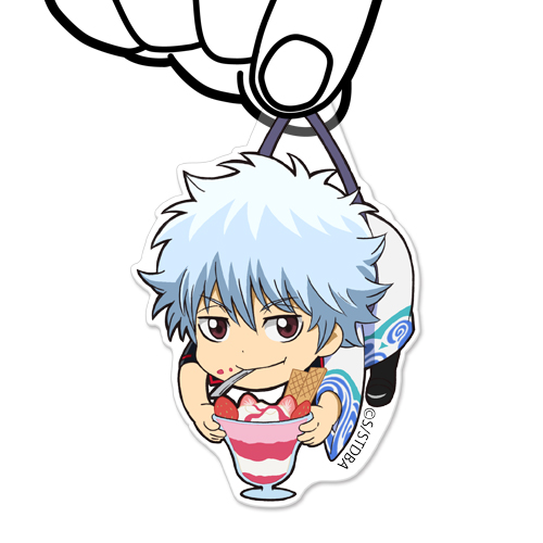 銀さん パフェでご満悦Ver. アクリルつままれストラップ [銀魂] | 公式