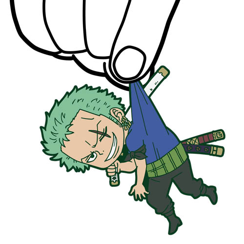 ゾロつままれストラップ（ホールケーキアイランド編Ver.） [ワンピース