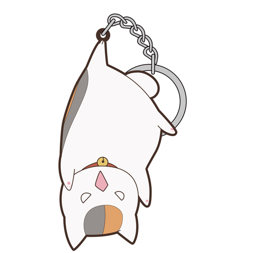 さかさまニャンコ先生 つままれキーホルダー [夏目友人帳