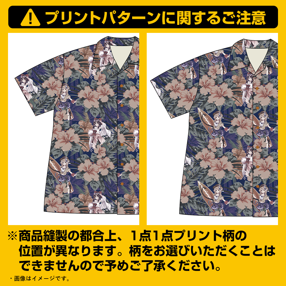 ☆限定☆東方LostWord 霊夢＆魔理沙 アロハシャツ [東方LostWord] | 二