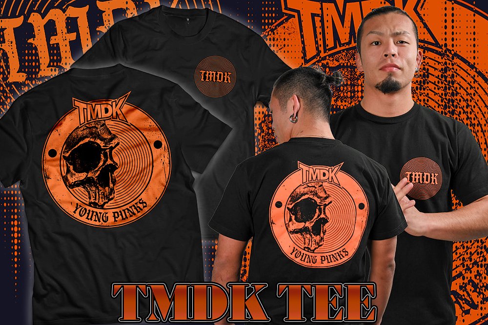 TMDK「SKULL OF YOUNG PUNKS」Tシャツ [新日本プロレスリング] | 公式