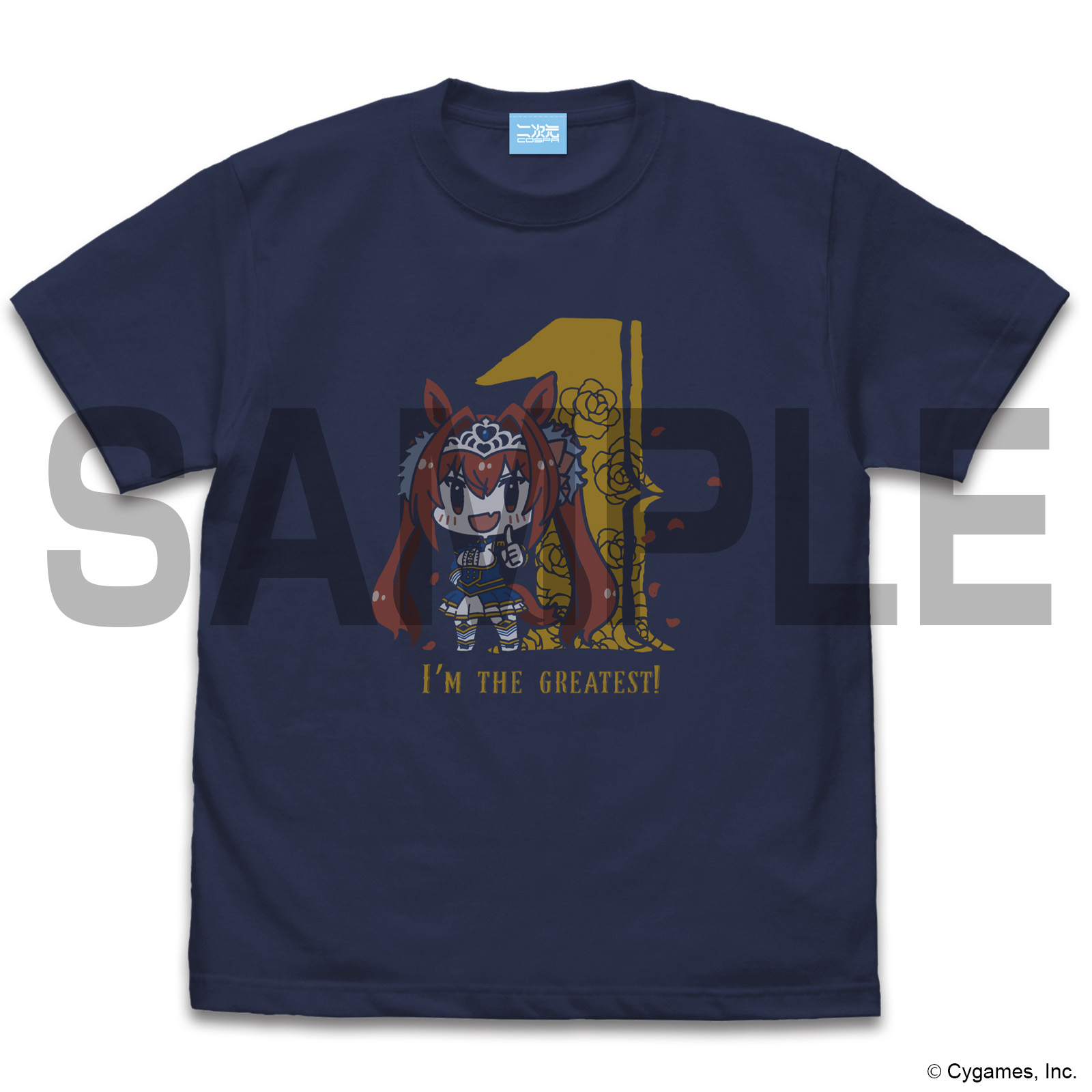 ダイタクヘリオスのアゲ↑アゲ↑ Tシャツ [ウマ娘 プリティーダービー