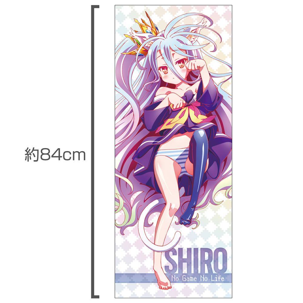 白」ハイブリッドフェイスタオル [ノーゲーム・ノーライフ] | 二次元