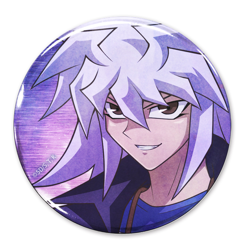 描き下ろし 闇バクラ 65mm缶バッジ オフモードの決闘者Ver. [遊☆戯