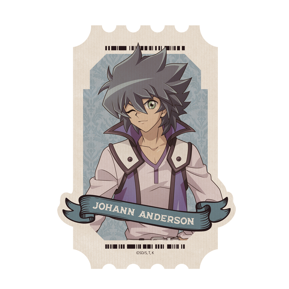 描き下ろし ヨハン・アンデルセン 屋外対応ステッカー オフモードの