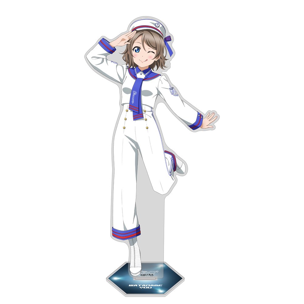 描き下ろし 渡辺 曜 アクリルスタンド（大）ソロコンサートver. [ラブ