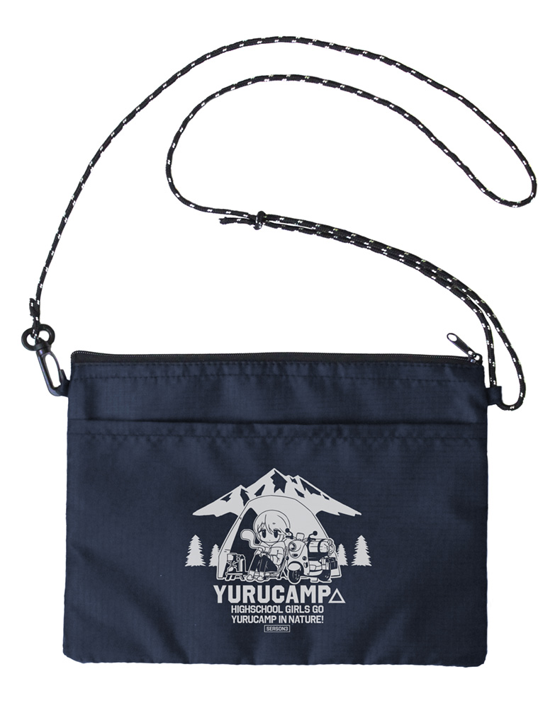 志摩リンゆるキャン△ テントクロスサコッシュ [『ゆるキャン