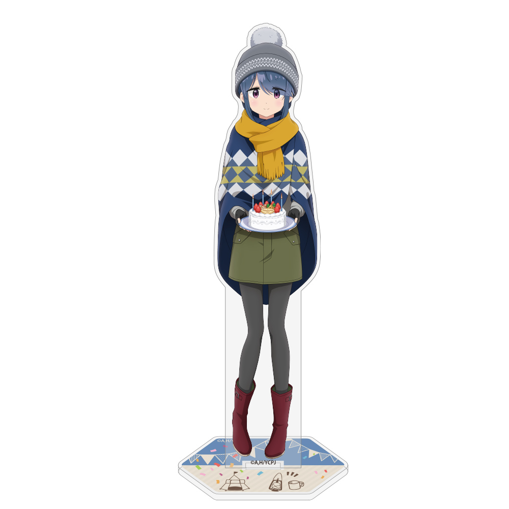描き下ろし 志摩リン アクリルスタンド（大） バースデーキャンプVer