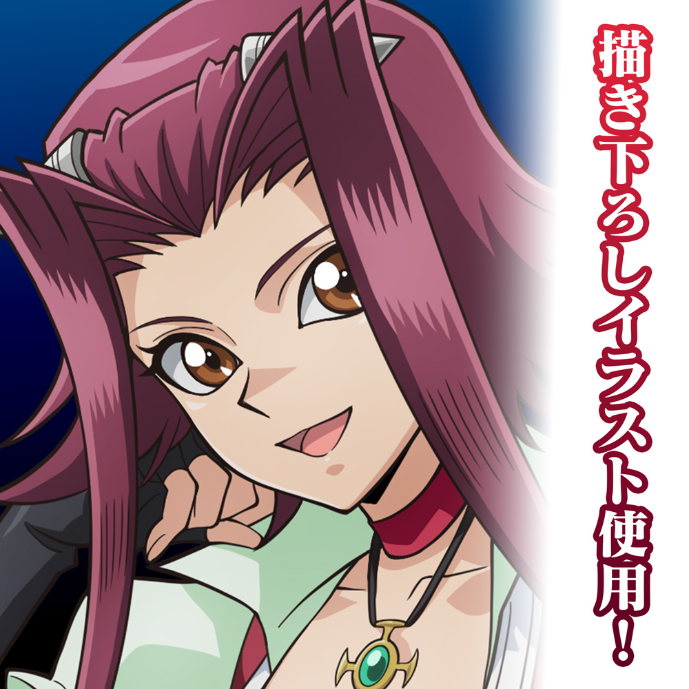 描き下ろし 十六夜アキ 65mm缶バッジ オフモードの決闘者Ver. [遊☆戯