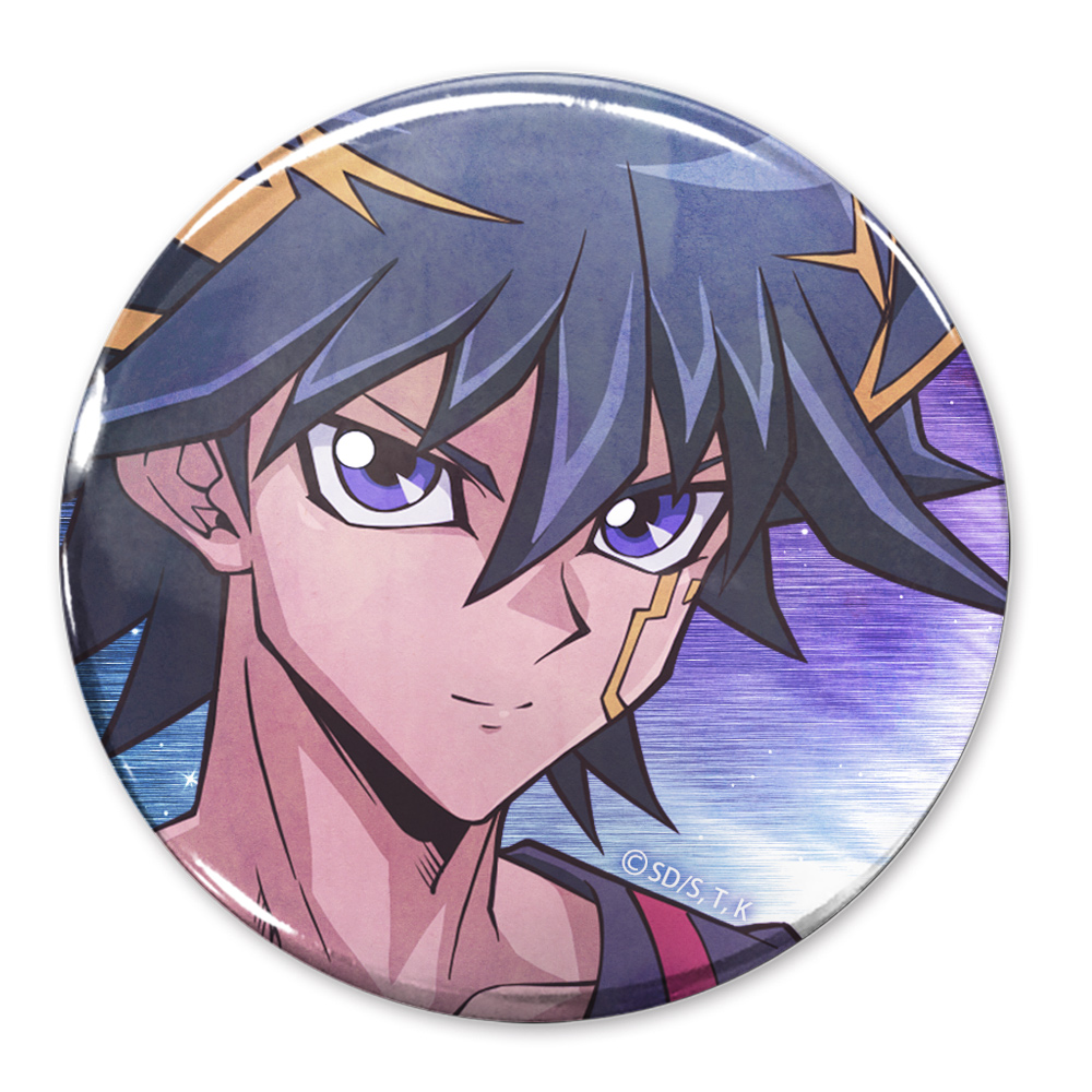 描き下ろし 神代凌牙 65mm缶バッジ オフモードの決闘者Ver. [遊☆戯