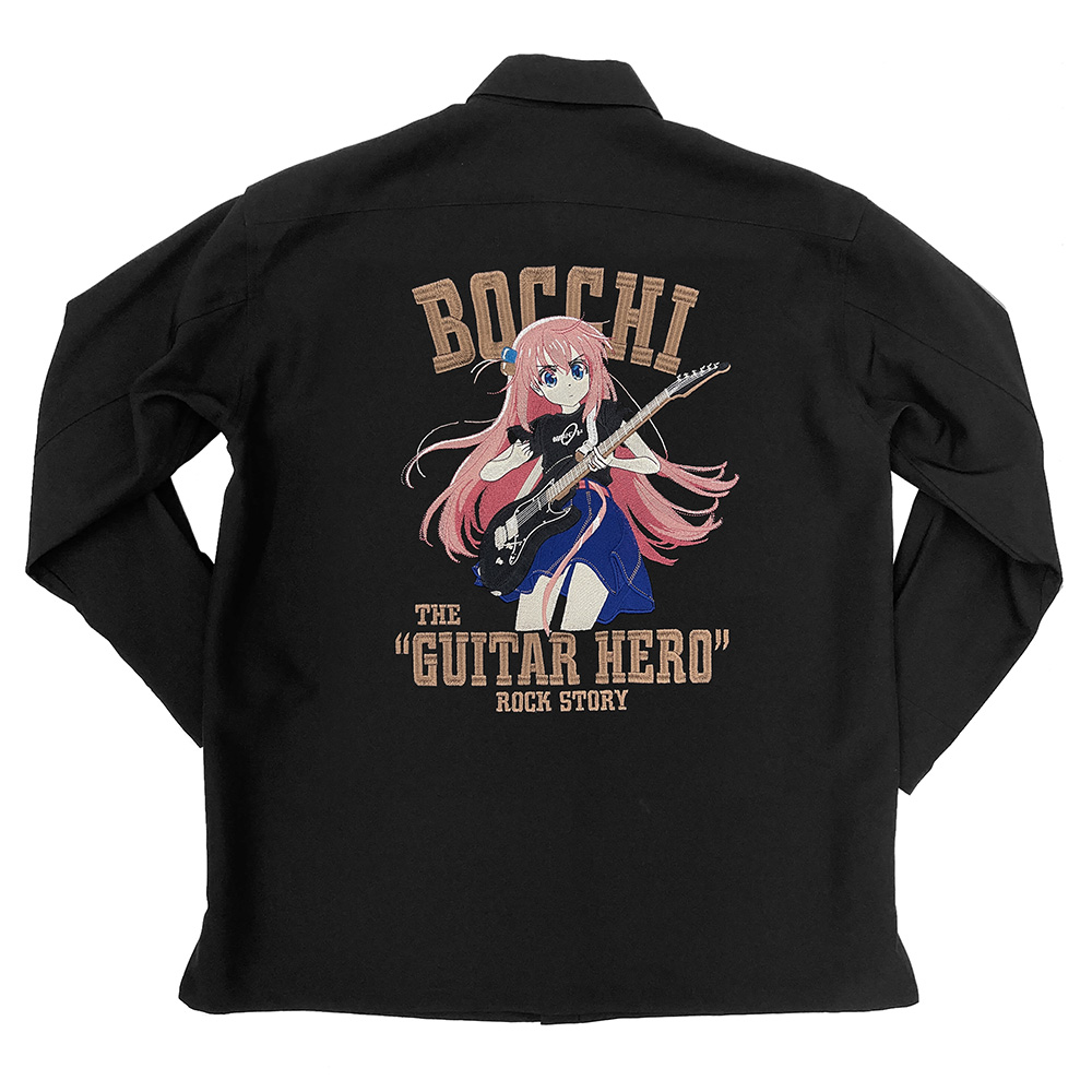 ☆限定☆後藤ひとり 刺繍シャツ Playing the guitar Ver. [アニメ