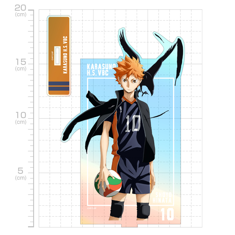 日向翔陽 オーロラアクリルスタンド（大） 挑戦と成長Ver. [ハイキュー