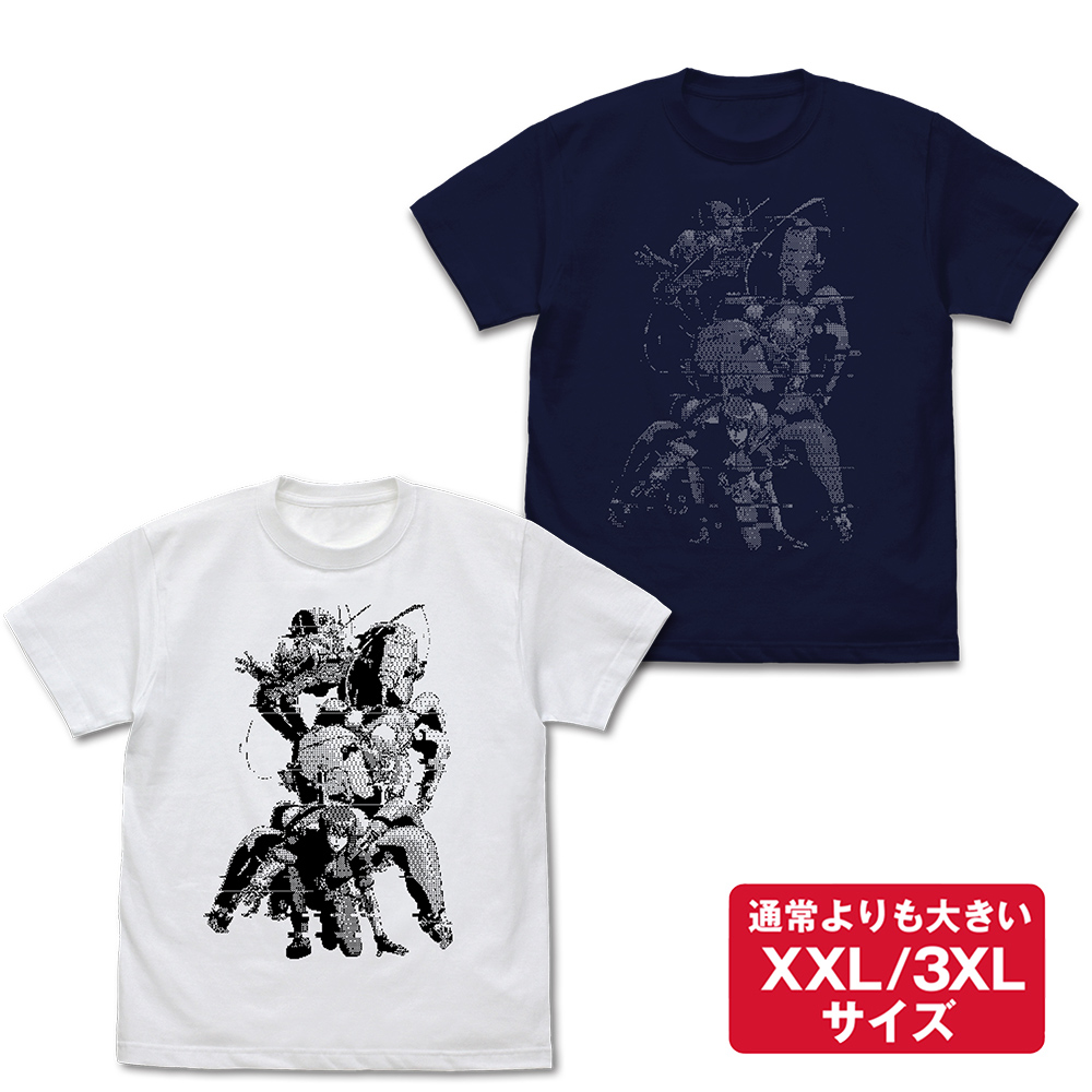 ☆限定☆草薙素子 ピクセル Tシャツ（XXL/3XL） [攻殻機動隊 STAND