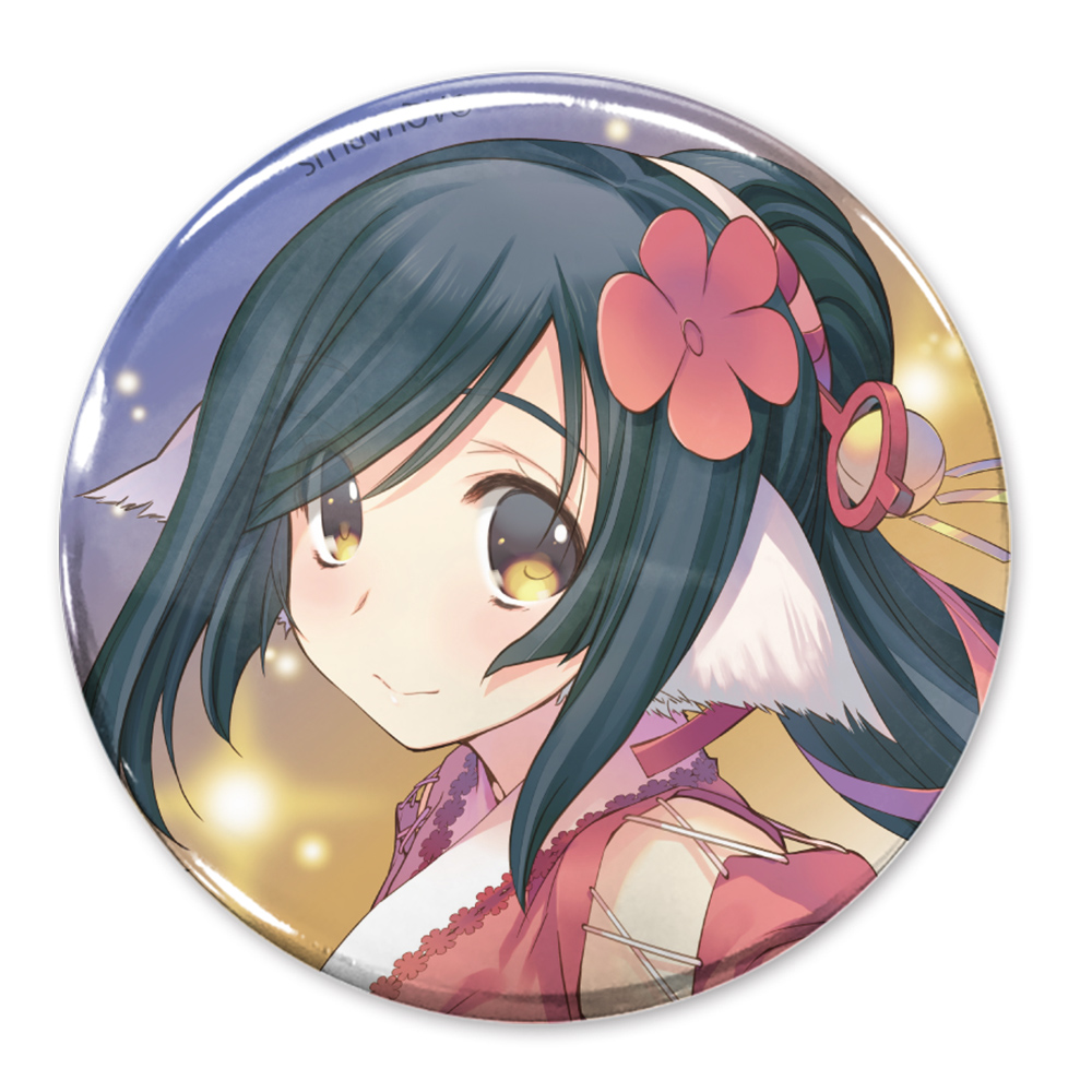 ☆限定☆AQUAPLUS 20th Anniversary 小木曽雪菜＆冬馬かずさ 65mm缶