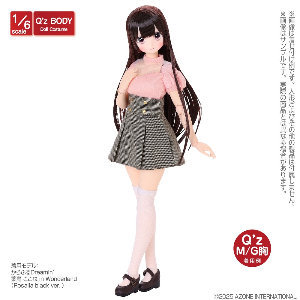 1/6サイズドール用】Q'z ニーハイソックス [AZONE Q'z BODY] | 公式