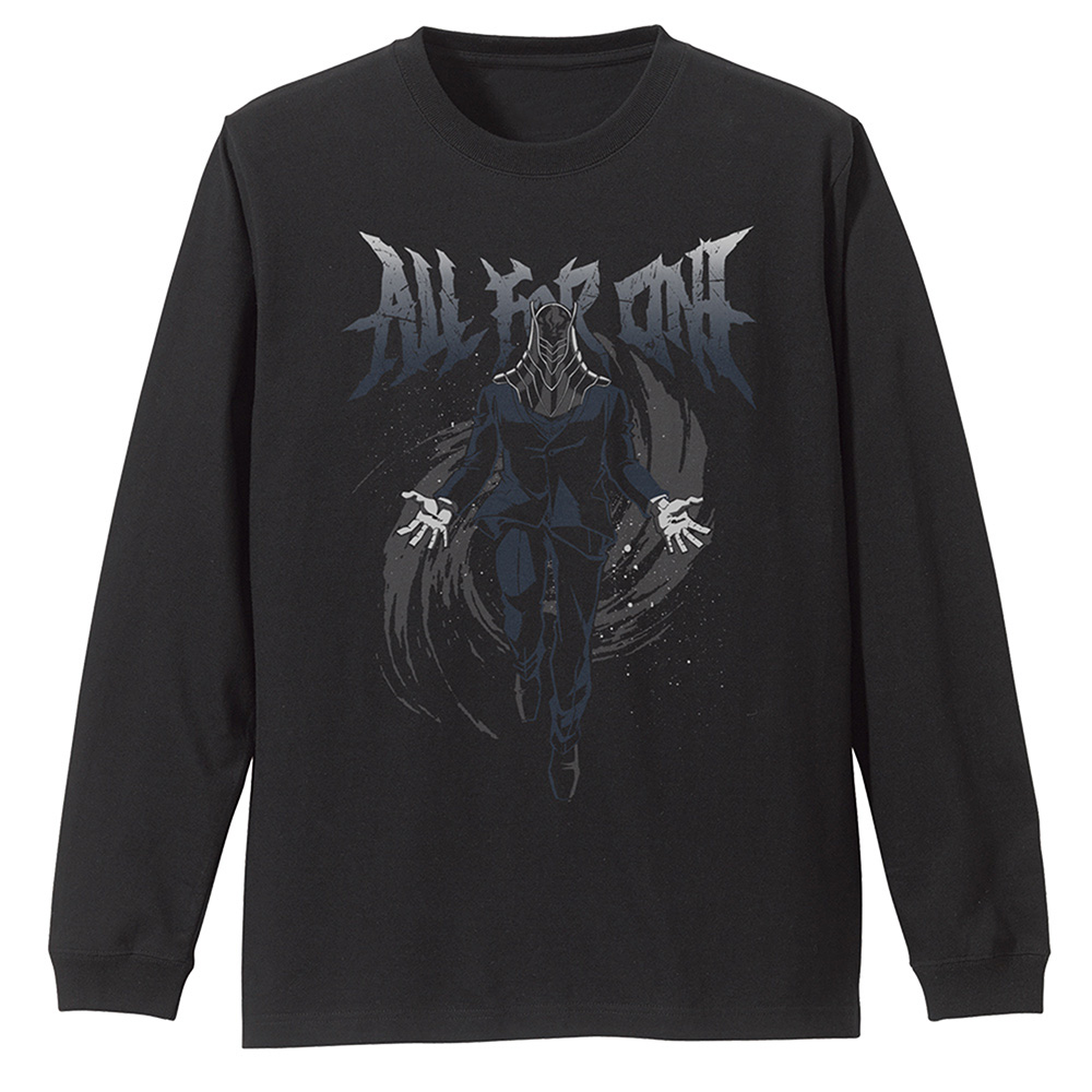 死柄木弔 袖リブロングスリーブTシャツ [アニメ『僕のヒーロー