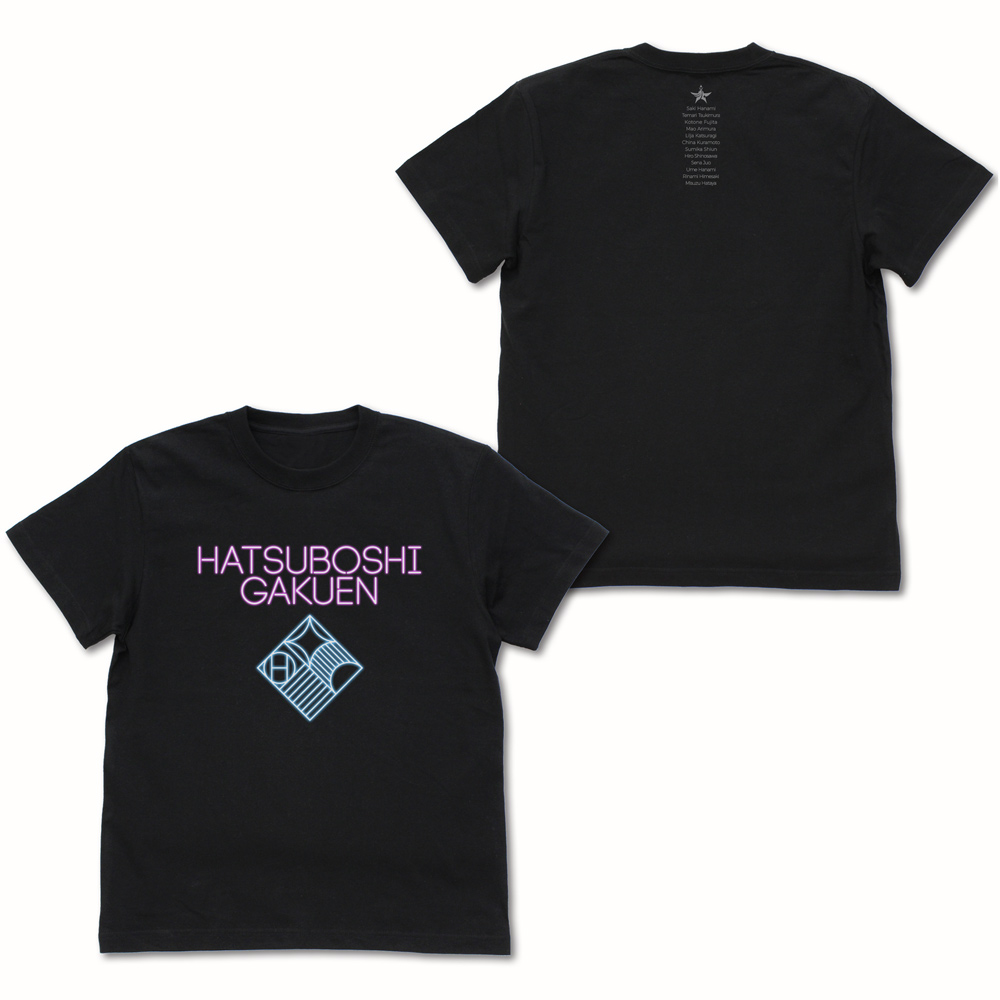 初星学園 ネオンサインロゴ Tシャツ [学園アイドルマスター] | 公式