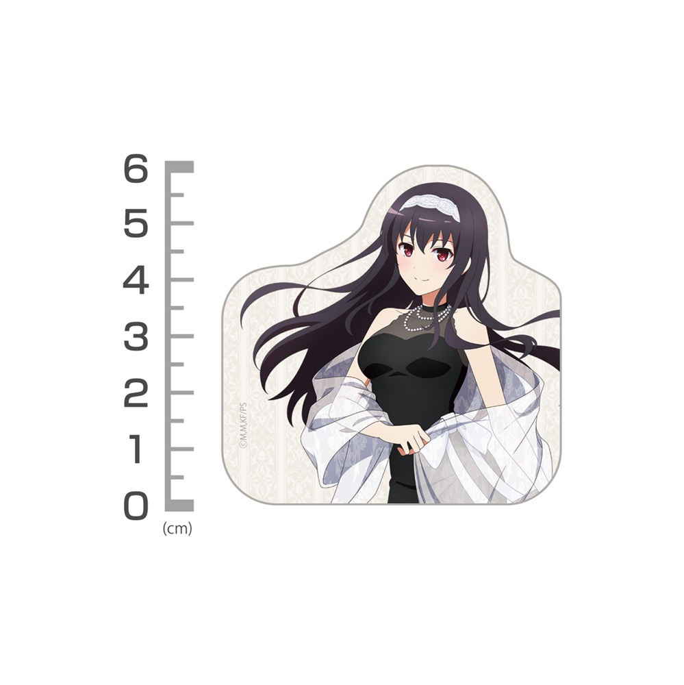 描き下ろし 霞ヶ丘詩羽 ミニステッカーセット Blooming dress Ver