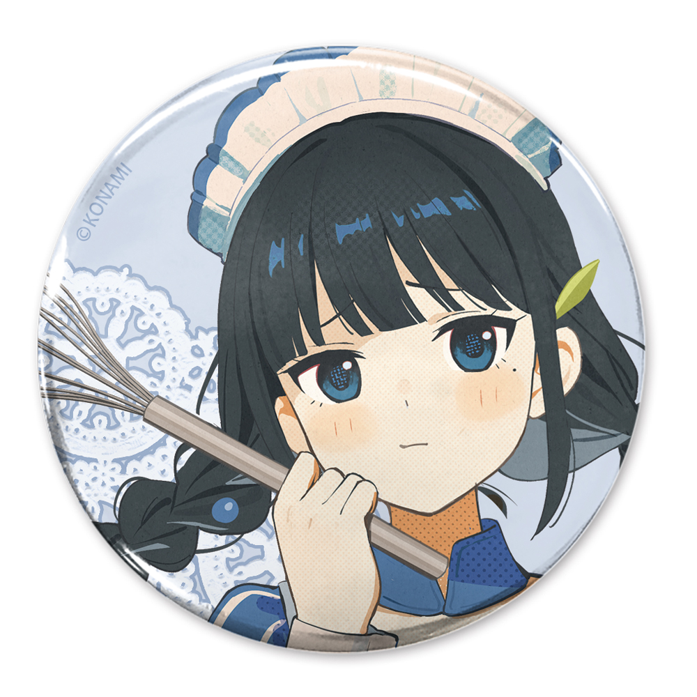 霜月凛 65mm缶バッジ [音戯探偵ひなビタ♫] | 公式キャラクターグッズ
