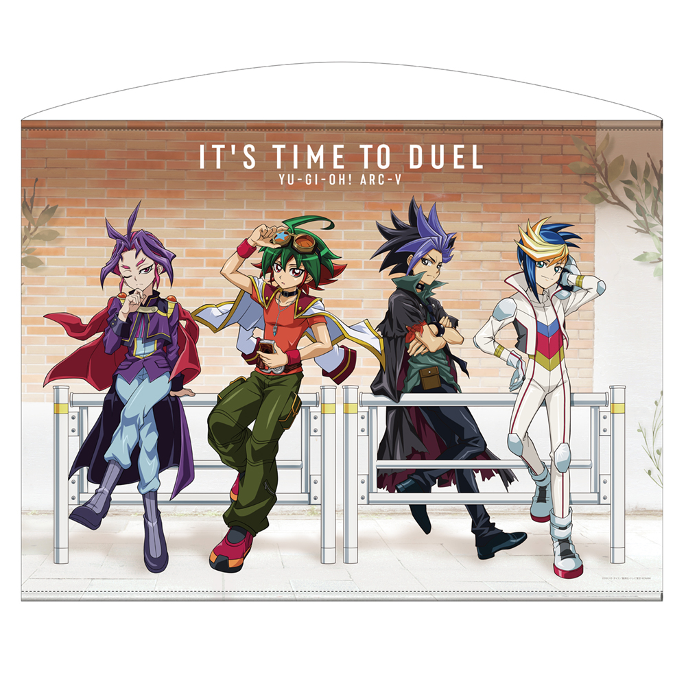 描き下ろし 十代＆万丈目＆ヨハン 100cmタペストリー オフモードの決闘