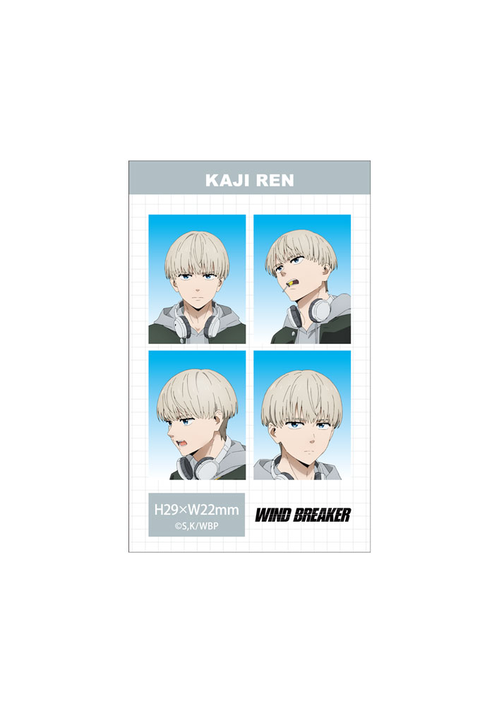WIND BREAKER 証明写真風ブロマイドセット【梶蓮】 [WIND BREAKER