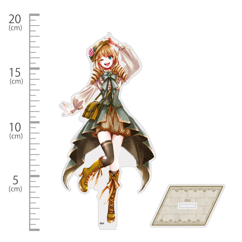 描き下ろし 藍原柚子 アクリルスタンド（大） アフタヌーンティーVer