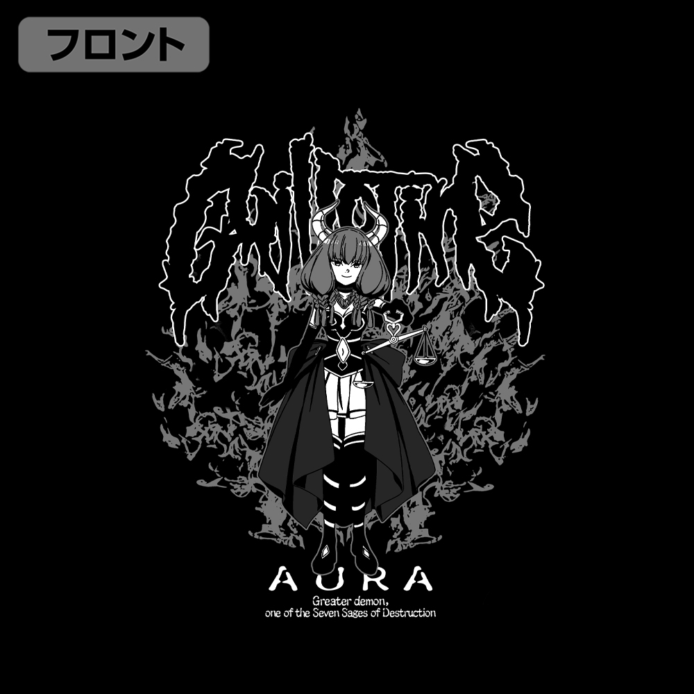 アウラ 袖リブロングスリーブTシャツ [葬送のフリーレン