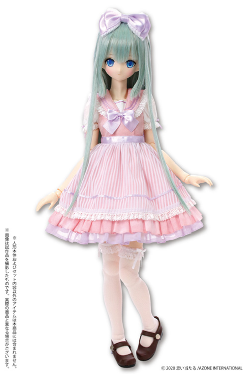 FFC006 【45～50cmドール用】45 スウィートセーラーワンピースセット