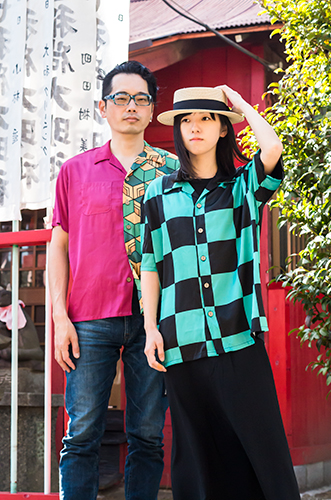 竈門炭治郎羽織柄 アロハ [アニメ「鬼滅の刃」] | キャラクター公式