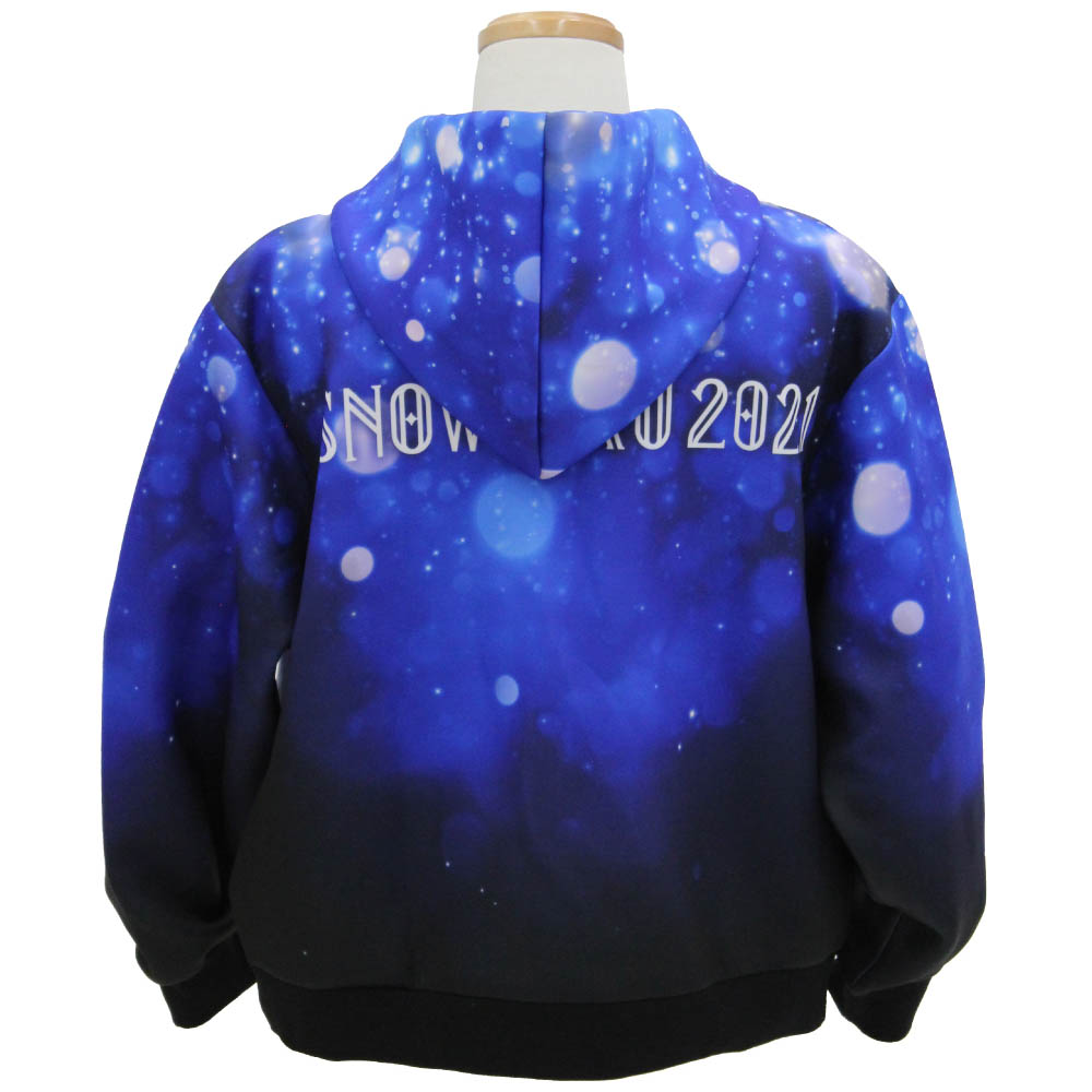☆限定☆SNOW MIKU 2021 フルグラフィックプルオーバーパーカー