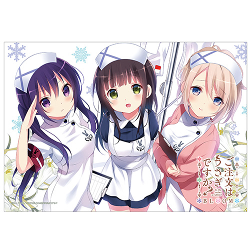 もふもふブランケット ご注文はうさぎですか？ BLOOM G：リゼ・千夜